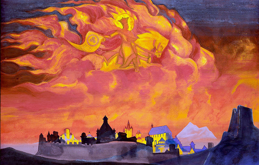 Almighty Sophia, painting by Nicholas Roerich