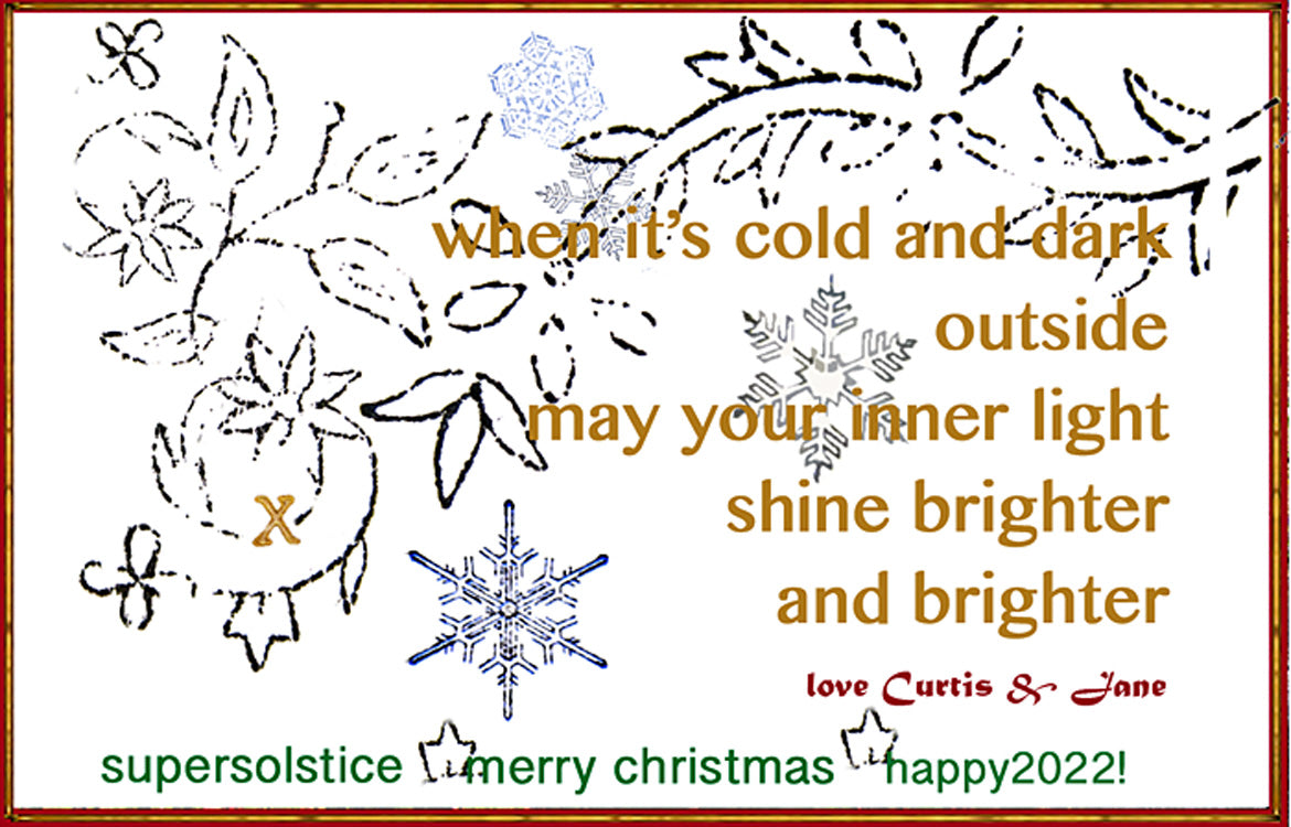 Super Solstice Merry Happy 2021 through 2022