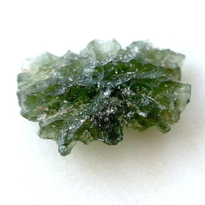 Biomorphic Besednice Moldavite Specimen
