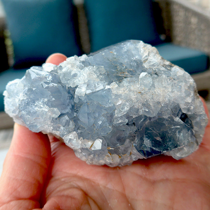 Sky Blue Celestite Cluster