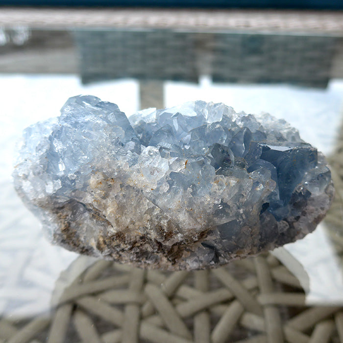 Sky Blue Celestite Cluster