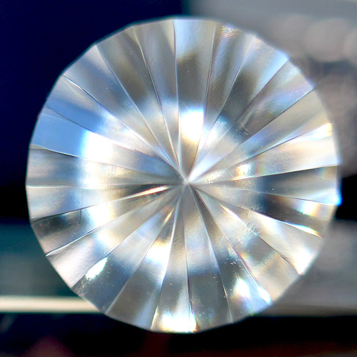 Slender 24 Facet Himalayan Quartz Vogel Wand by David Zhuang