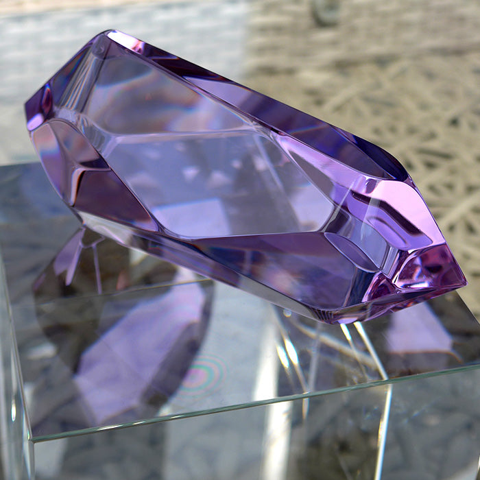 Lustrous Trichroic Lavender Quartz Infinite Energy Wand by Kings Amao