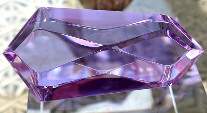 Lustrous Trichroic Lavender Quartz Infinite Energy Wand by Kings Amao