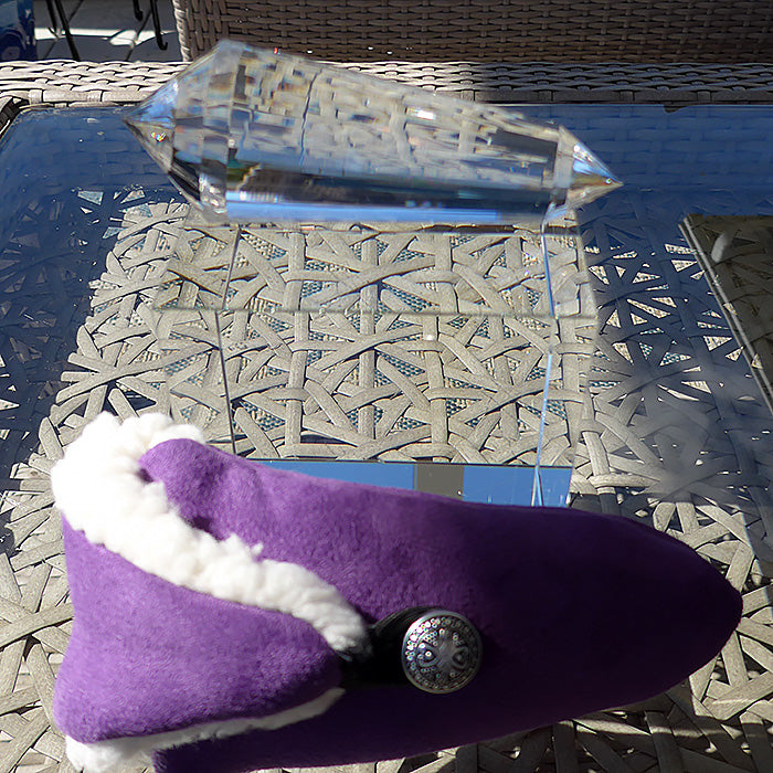 Brilliant 48 Facet Himalayan Quartz Vogel Wand by David Zhuang