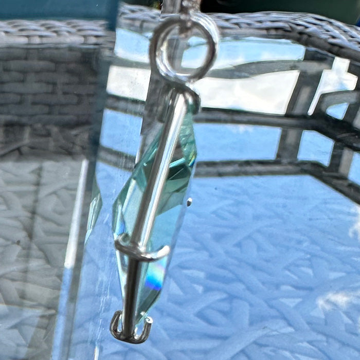 Luminous Colombian Obsidian Ascension Star Pendant