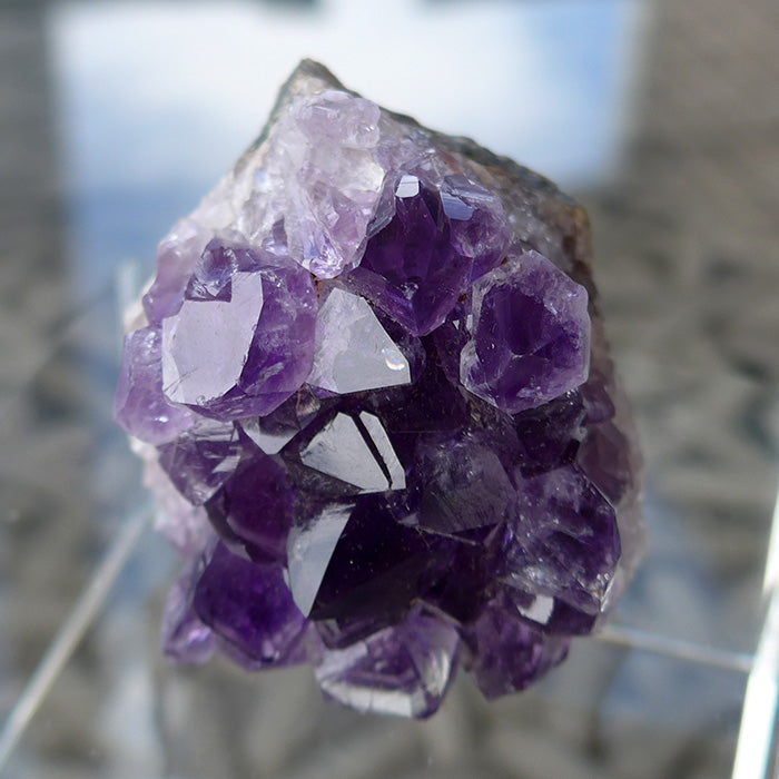 Deep Purple Small Uruguyan Amethyst Cluster