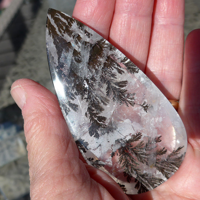 Huge Teardrop Dendritic Quartz Altarpiece
