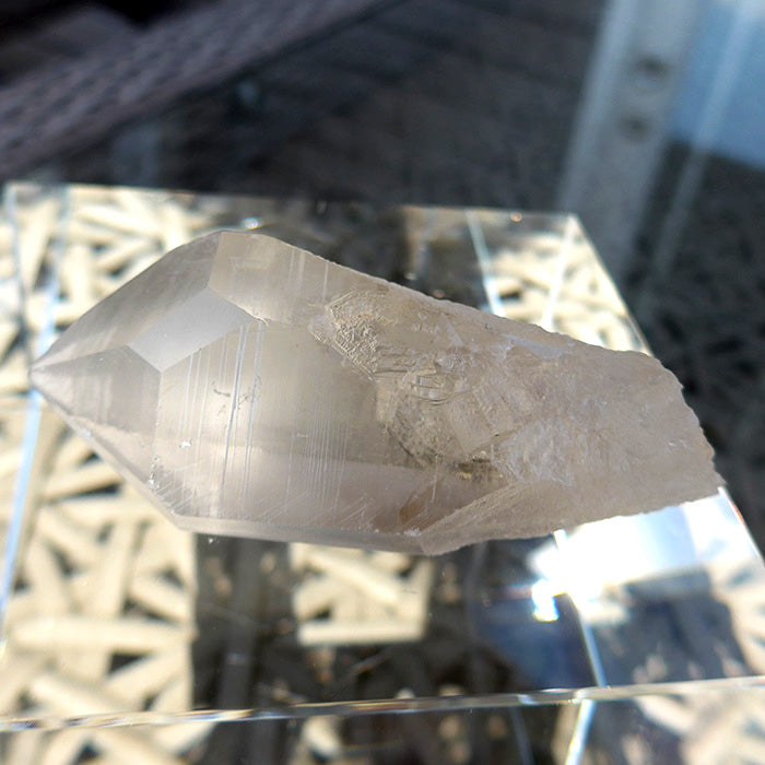 Diamond Pane Twin Window Lemurian Wand