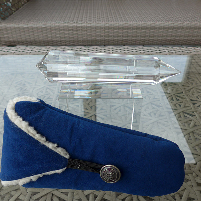 Collector's Item: Long Slender 6 Gate 108 Facet Dream Vogel Crystal Healing Wand by Ray Pinto