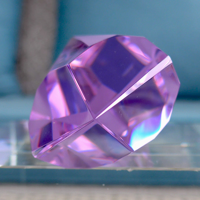 2X PRICE DROP: Large Lavender Quartz Unconditional Love Energy Wand by Kings Amao