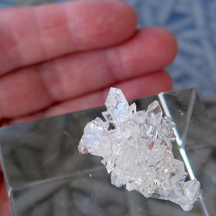 AAA Gem Apophyllite Small Cluster