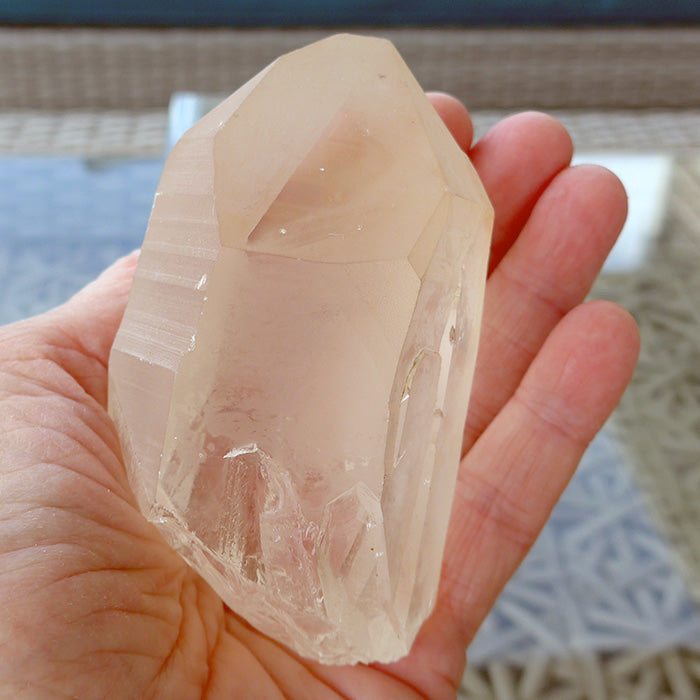 Pale Golden Lemurian Growth Interference Wand