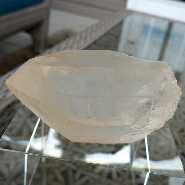 Pale Golden Lemurian Growth Interference Wand