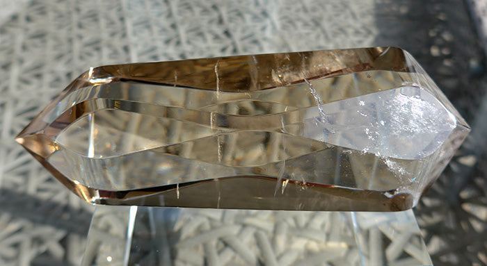 Large Zambian Citrine Infinite Energy Wand by Kings Amao