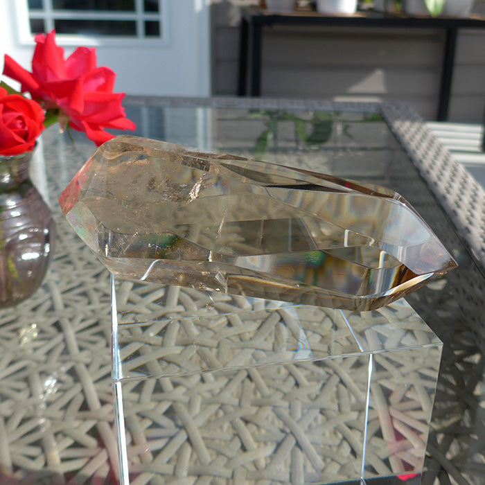 Large Zambian Citrine Infinite Energy Wand by Kings Amao