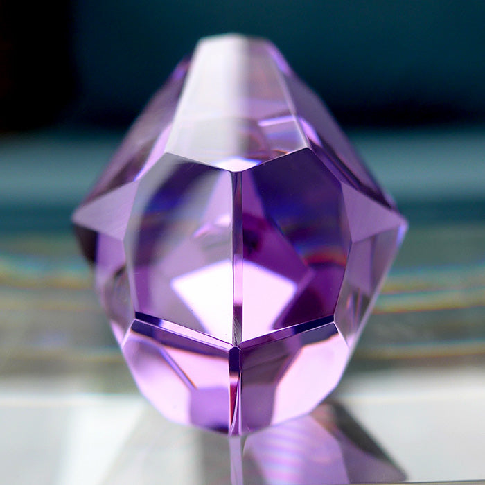 Lovely Small Trichroic Lavender Quartz Unconditional Love Energy Wand by Kings Amao