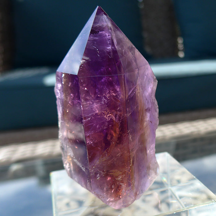 Semi Polished Bolivian Rainbow Ametrine Altar