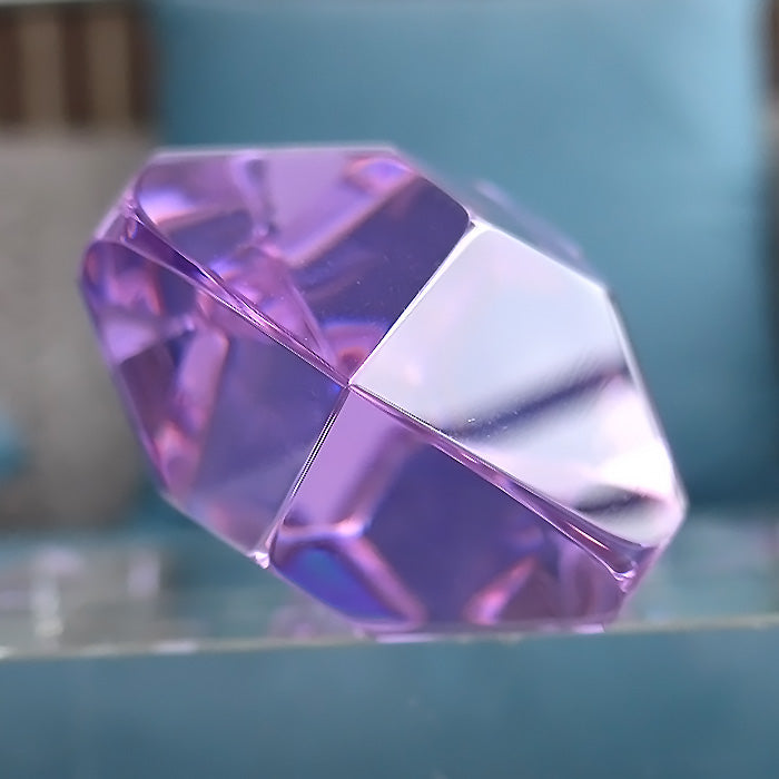 DOUBLE DISCOUNT: Luminous Trichroic Lavender Quartz Infinite Energy Wand by Kings Amao