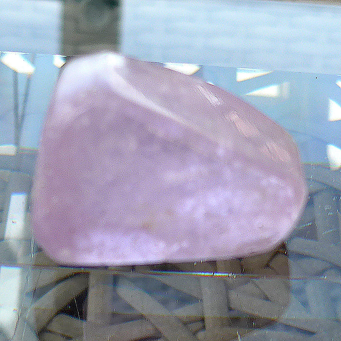 Moonlit Rainbow Glow Polished Pink Violet Kunzite