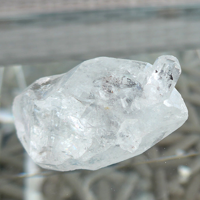 DT Pakistani Herkimer Diamond with Keystone, Chlorite and Rainbow