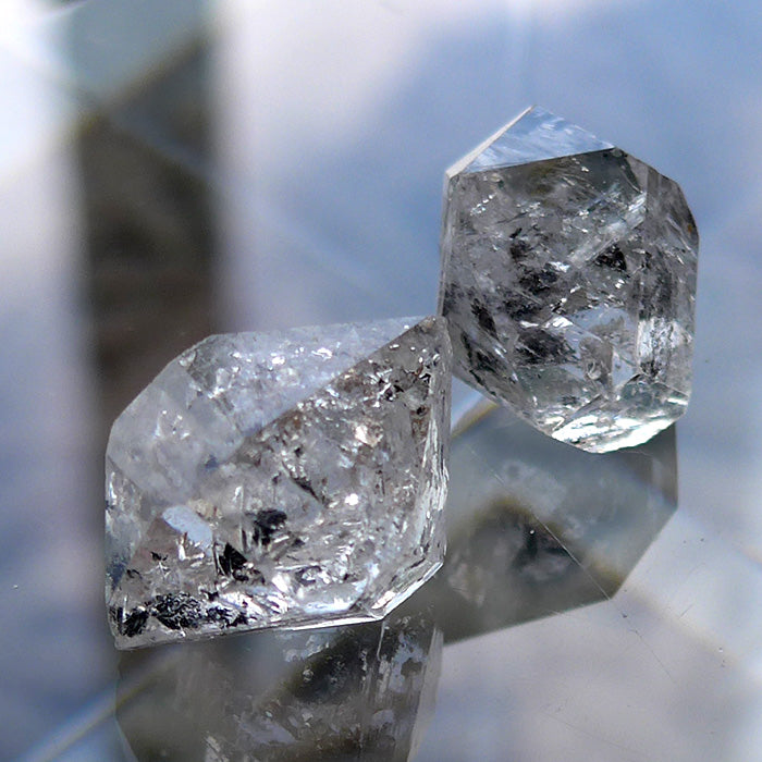 Brilliant Pakistani Herkimer Diamond Duo