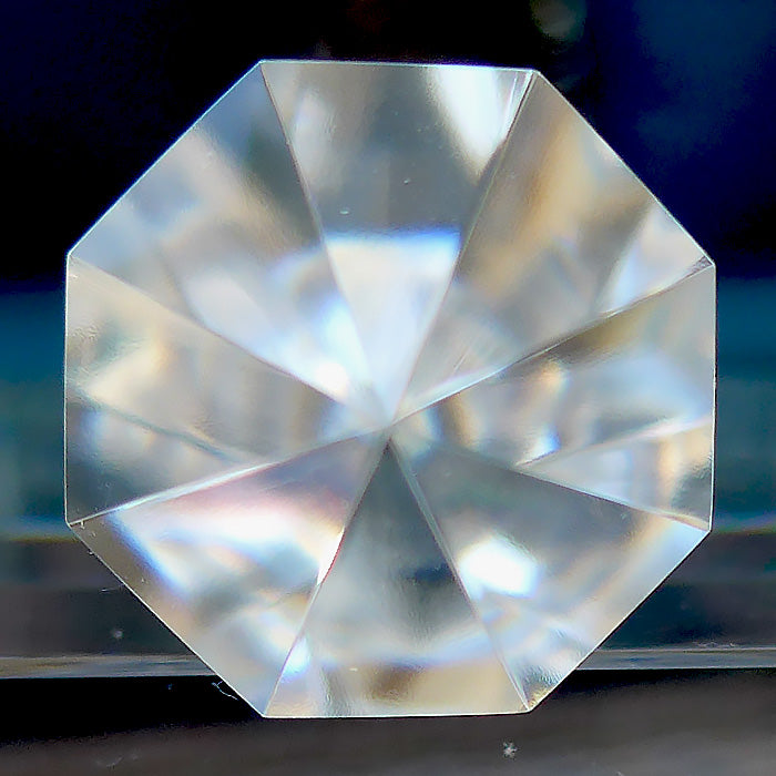 Translucent Octagonal Clear Quartz Vogel Wand