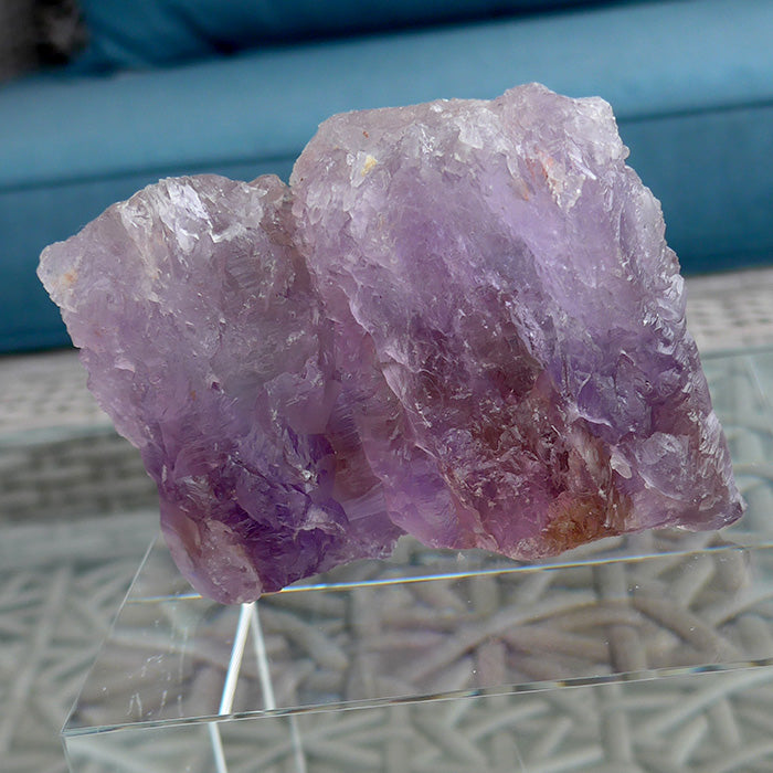 Ametrine Twin Wedge Specimen