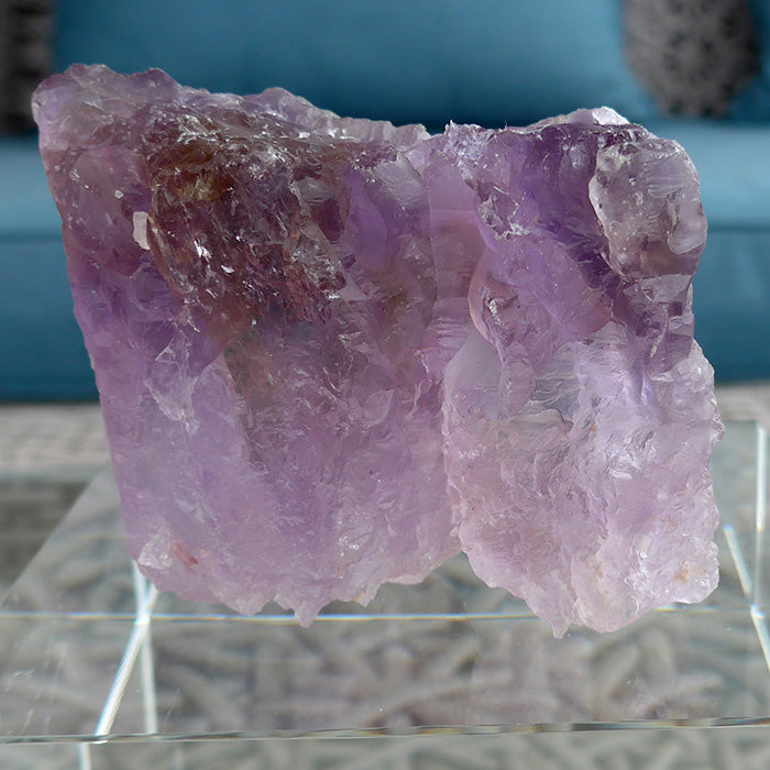 Ametrine Twin Wedge Specimen