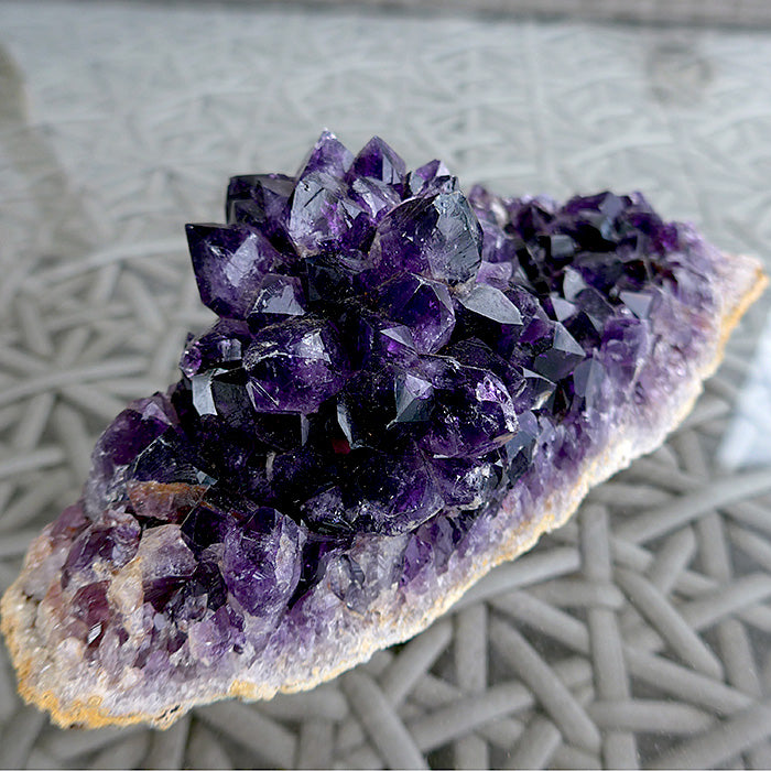 Flowering Grape Jam Uruguayan Amethyst Geode Slice