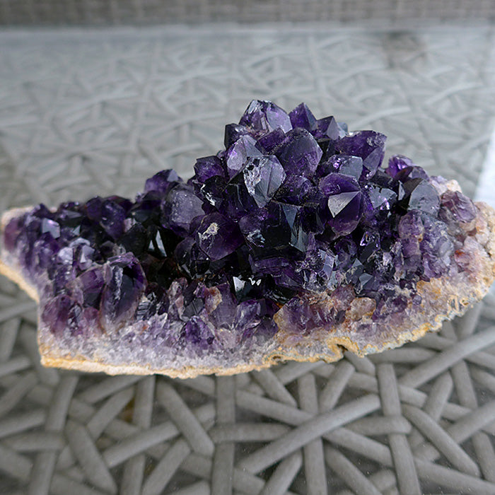 Flowering Grape Jam Uruguayan Amethyst Geode Slice