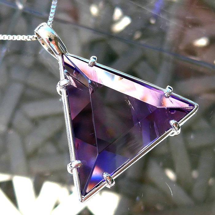 SuperSize Amethyst Non-Tarnishing Star of David by Kings Amao