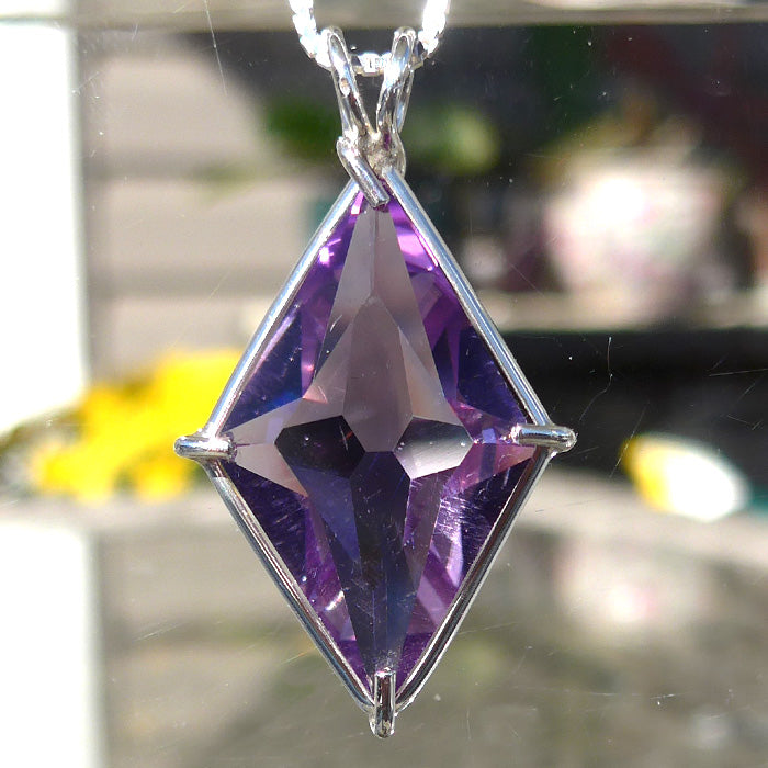 Amethyst Ascension Star Pendant