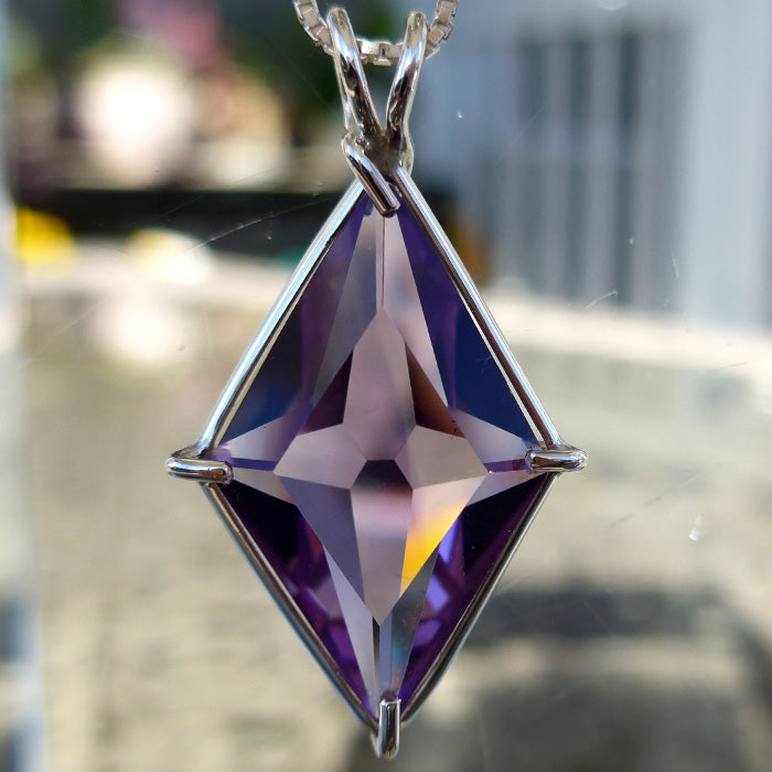 Amethyst Ascension Star Pendant