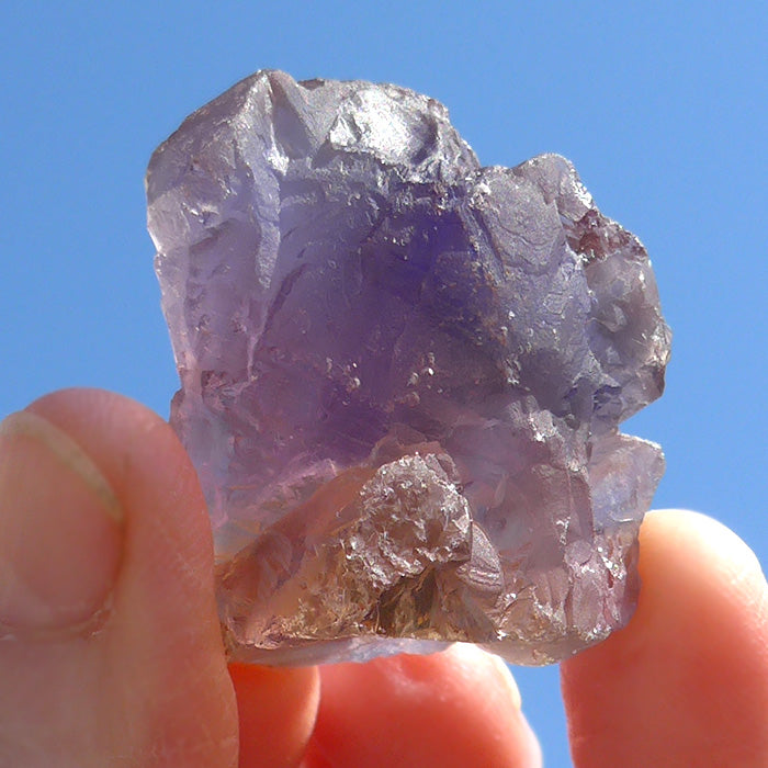Luminous Rainbow Ametrine Nugget