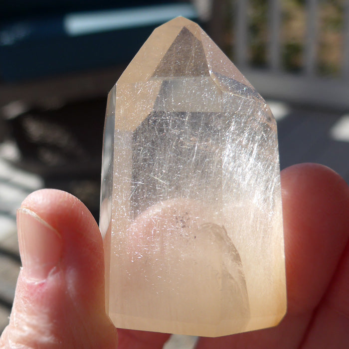 Golden Angel Hair Rutile Isis Channeling Generator