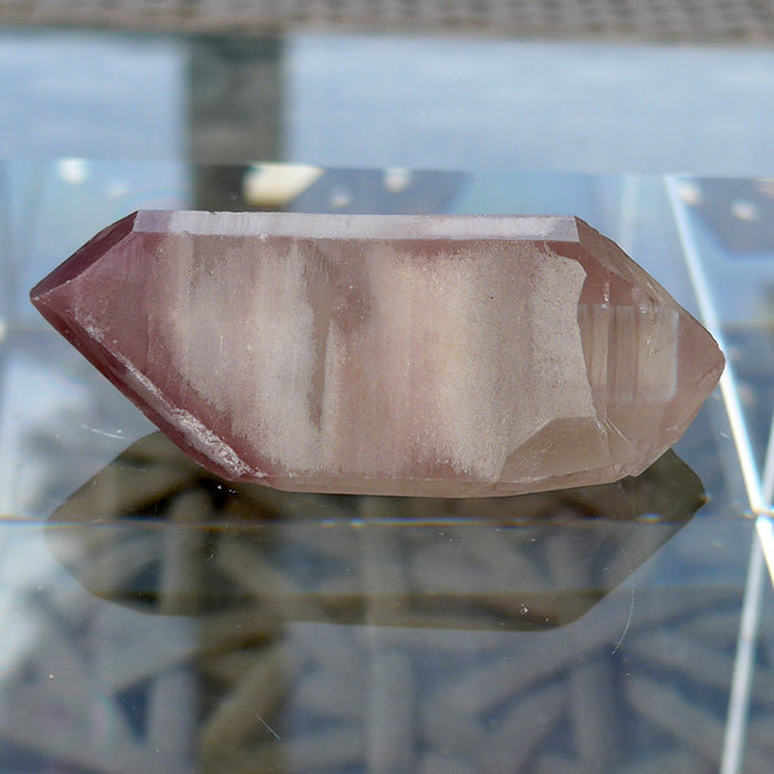 Beautiful Mauve Tipped DT Lithium Crystal