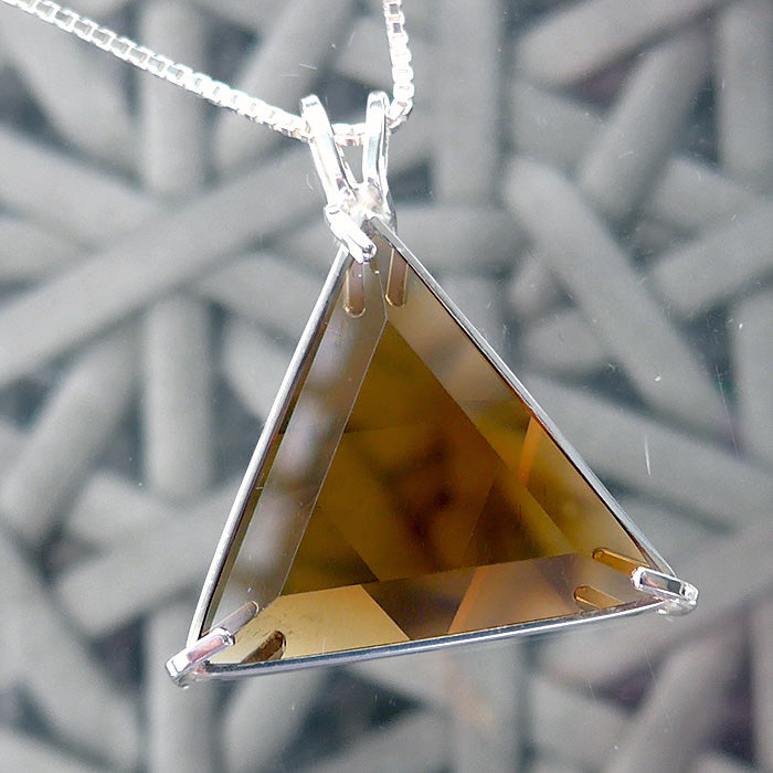 Citrine Star of David Pendant