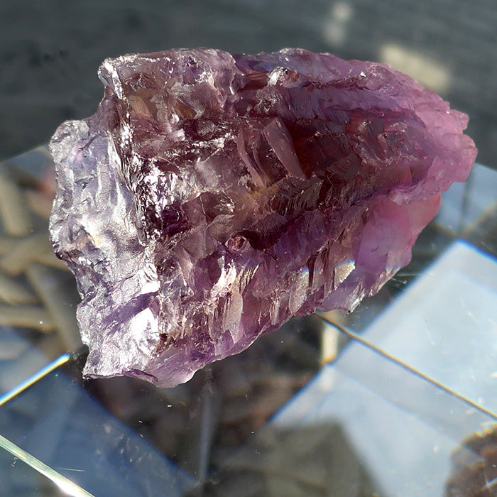 Gorgeous Small Rainbow Ametrine Wand