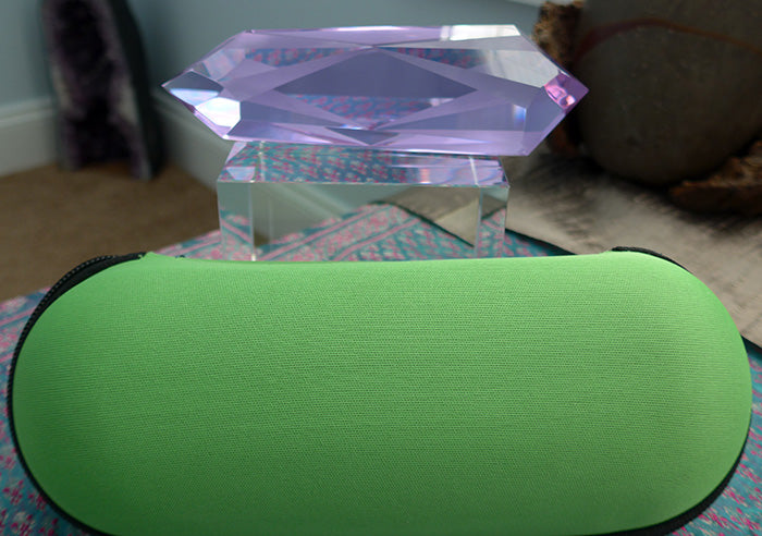 2X PRICE DROP: Gorgeous Trichoic Lavender Quartz Unconditional Love Energy Wand by Kings Amao