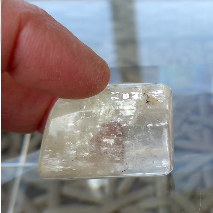 Lovely Polished Yellow Kunzite Nugget