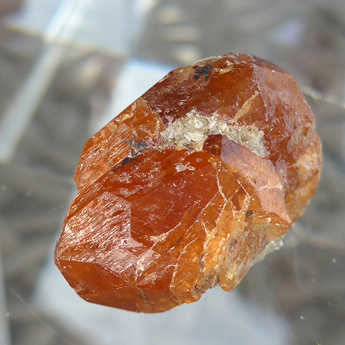 AAA Magical Orange Spessartine Garnet Multipoint Gems in Matrix