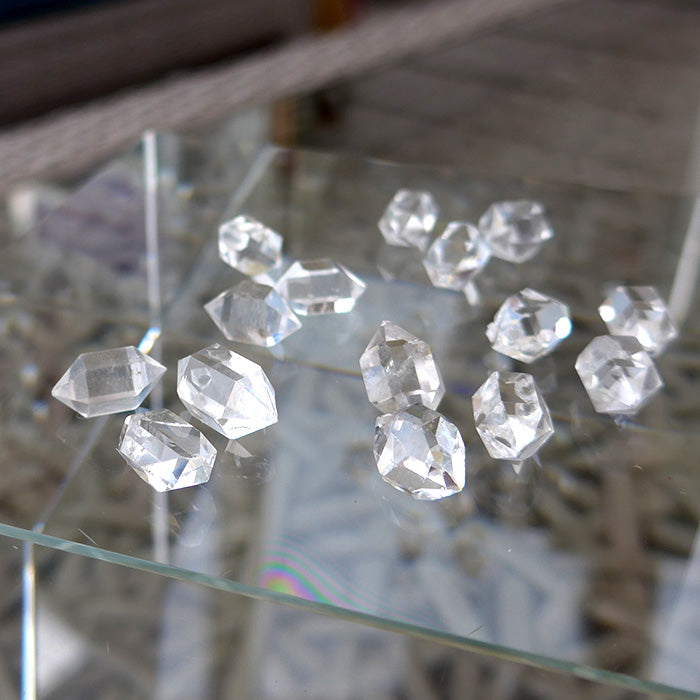 AAA Ultra Clear Pakistani Herkimer Diamond Trio