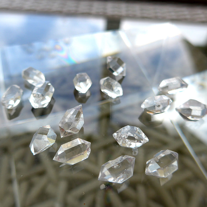 AAA Ultra Clear Pakistani Herkimer Diamond Trio