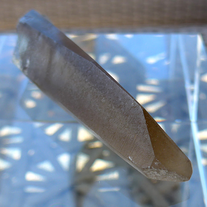 Shadow Healer Lemurian Wand with Key Crystal and Anatase