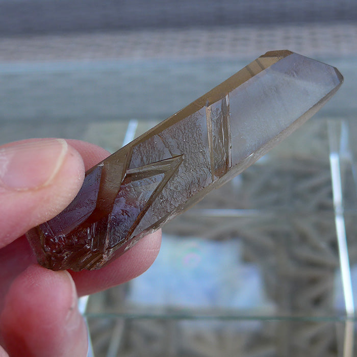 Shadow Lemurian Window Wand with Growth Interference Markings