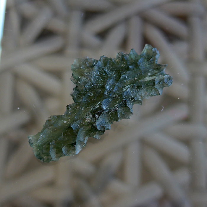 Small Translucent AAA Besednice Moldavite Leaf