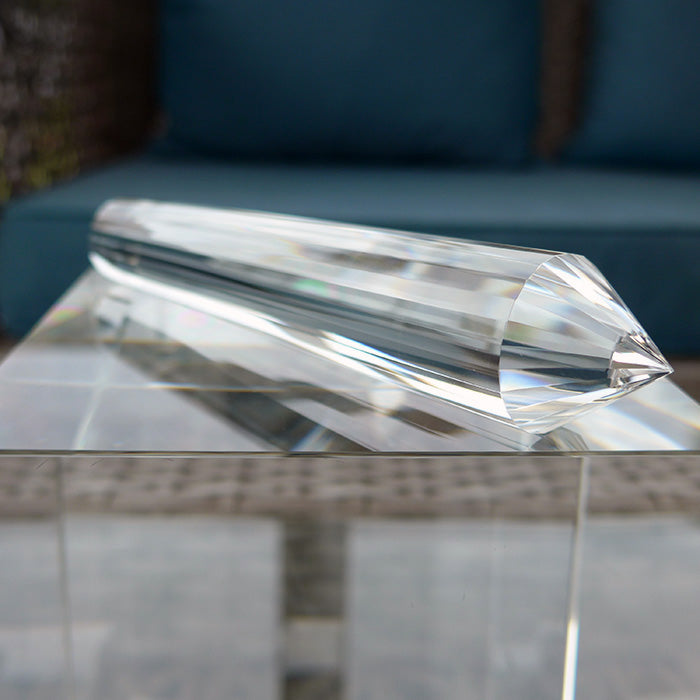 Sweet 24 Facet Himalayan Quartz Vogel Wand by David Zhuang