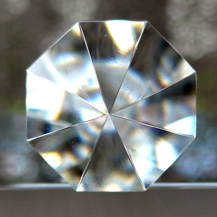 Sweet Slim 8 Facet Himalayan Quartz Vogel Wand by David Zhuang