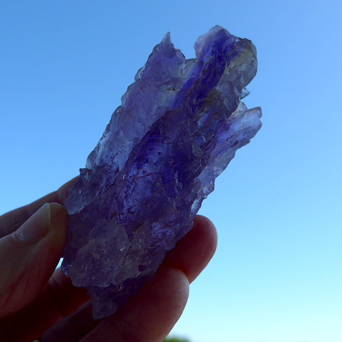 Rainbow Ametrine Triple Fold Goddess Specimen